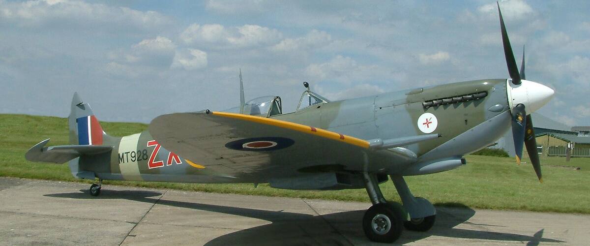 Spitfire MkVIIIc. taken at families day RAF Lyneham. The base was closed31/12/2012.