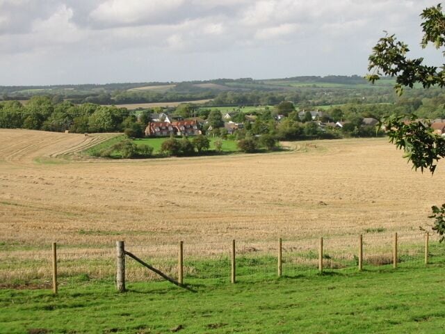 Houses on Westfield Lane from The Beeches