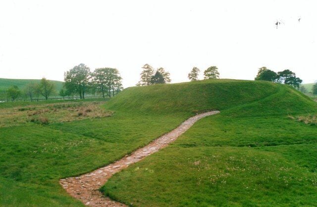 Lumphanan Peel The Peel Ring of Lumphanan is all that remains of a 12th c. motte and bailey castle.