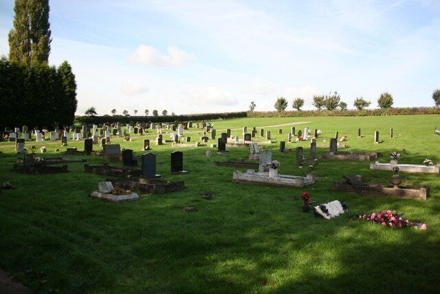 Lowdham Cemetery At the end of Church Lane on the edge of the village