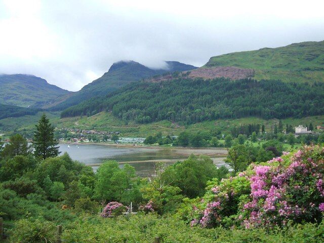 Lochgoilhead View from the Cowal Way path.
