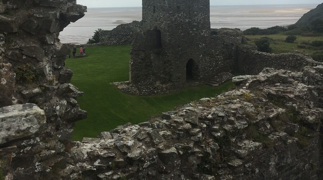 An impromptu trip to Llansteffan castle this morning, beautiful views!