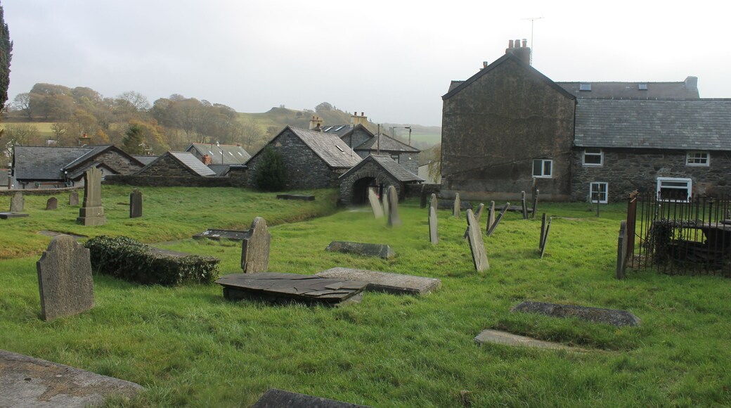 St. Sannan Church, Llansannan, Conwy, North Wales. Built 13th Century; Grade II*.