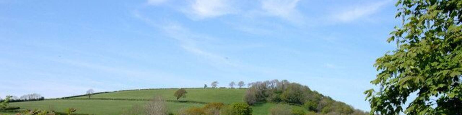 Hilltop above Aber farm