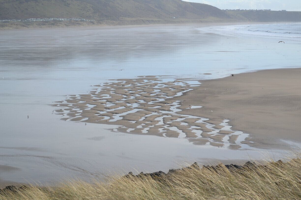 interesting patterns in the sand