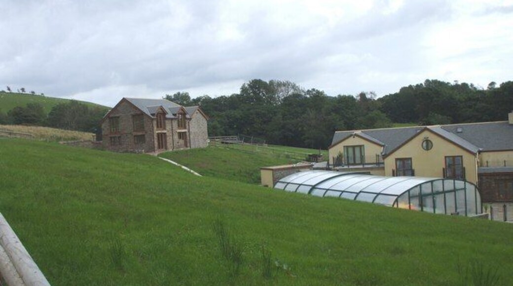 Gilfach-orfydd Farm, Dimbath Lane, nr Glynogwr In the process of extensive conversion.
