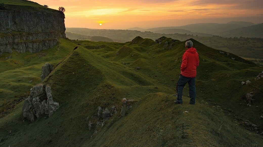 Sunset at the old quarry