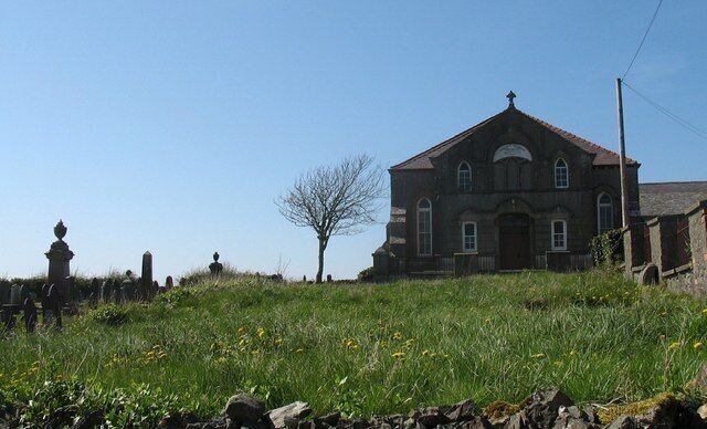The cemetery of Capel Rhydwyn