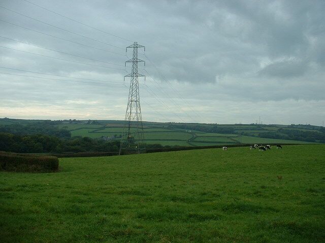 Farmland near Y Wern