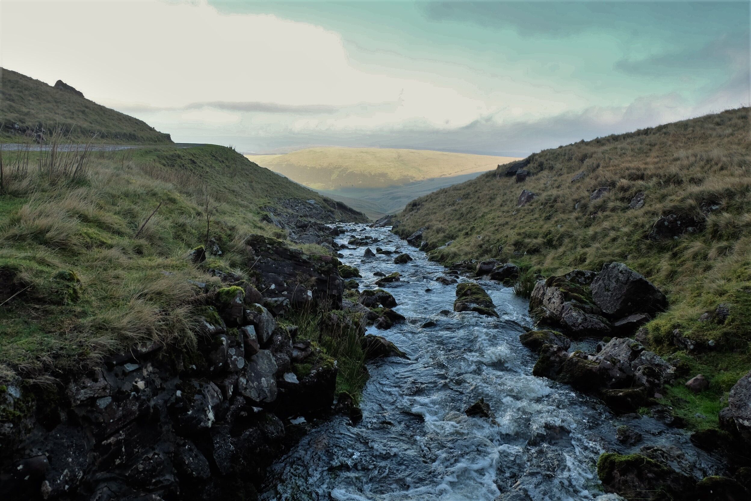 Fall in Brecon Beacons.