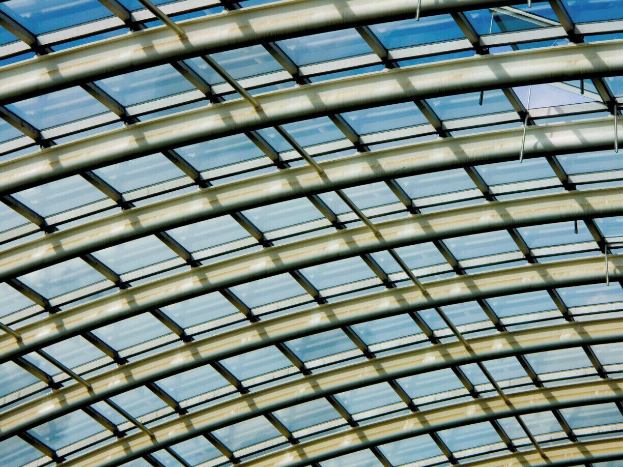Roof at Botanic Gardens of Wales
