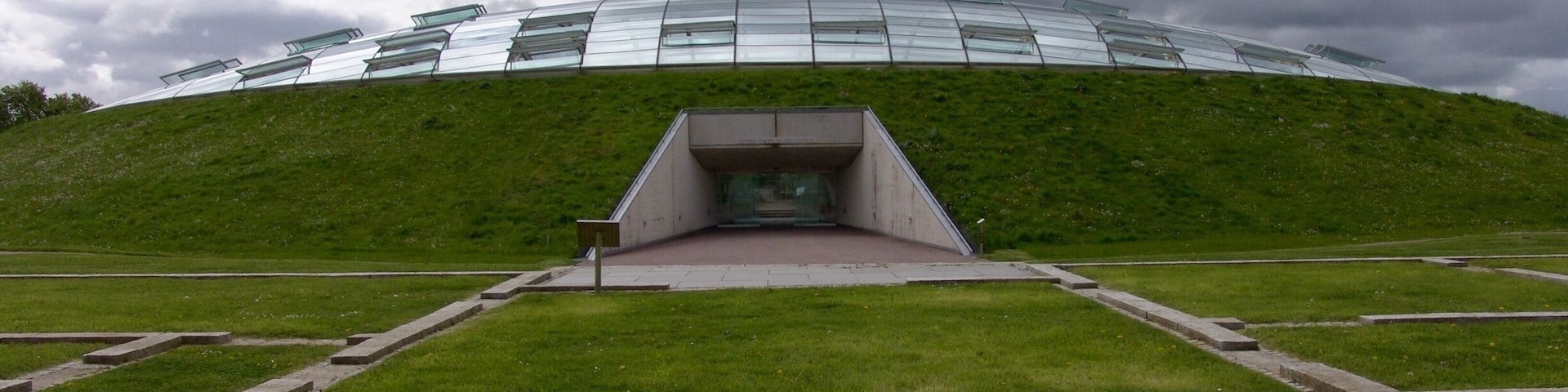 Glass and concrete