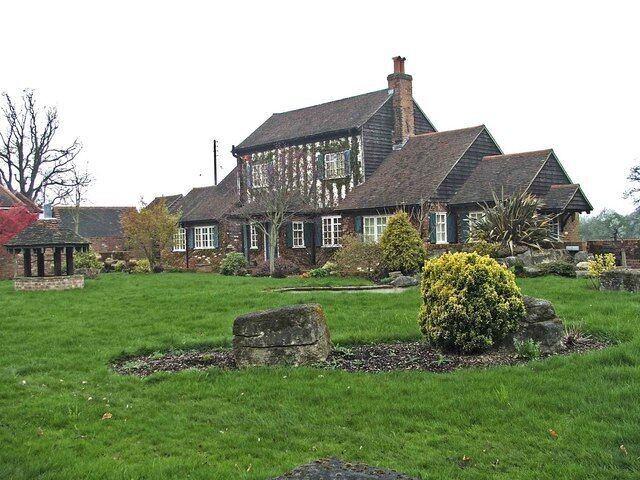 Unusual house on North side of Tyler's Causeway, Hertfordshire