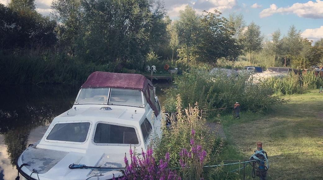 Beautiful canal walk on a sunny August afternoon.