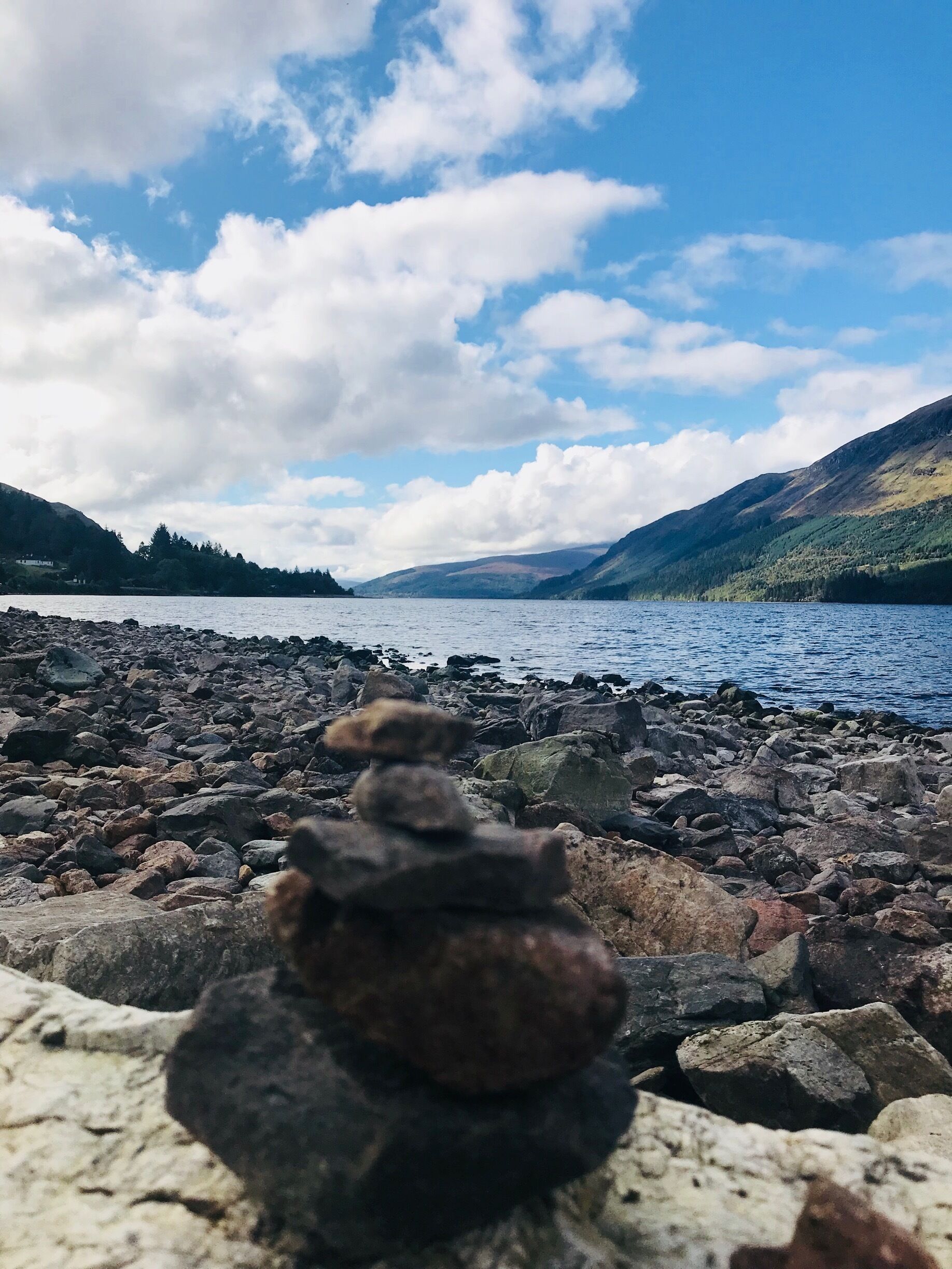 On the way back to Edinburgh