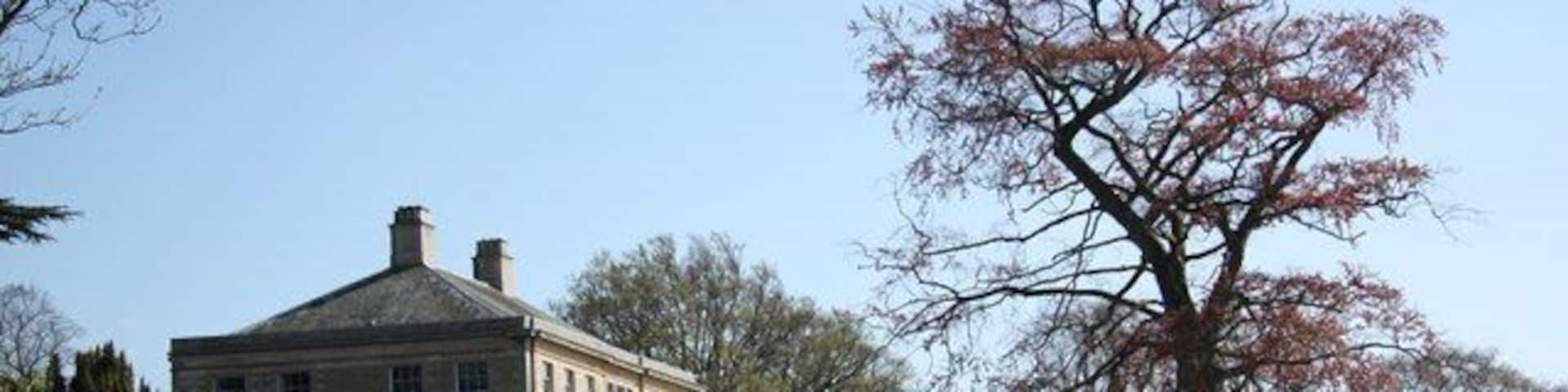 Leadenham House View from the stable block