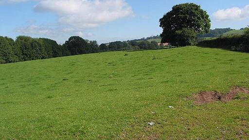 Grazing land off the B4224 near Lea