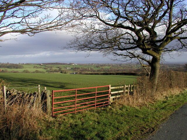 Yorkshire Farmland. Taken from the road from Stock Beck Moor to Kirkby Malzeard.