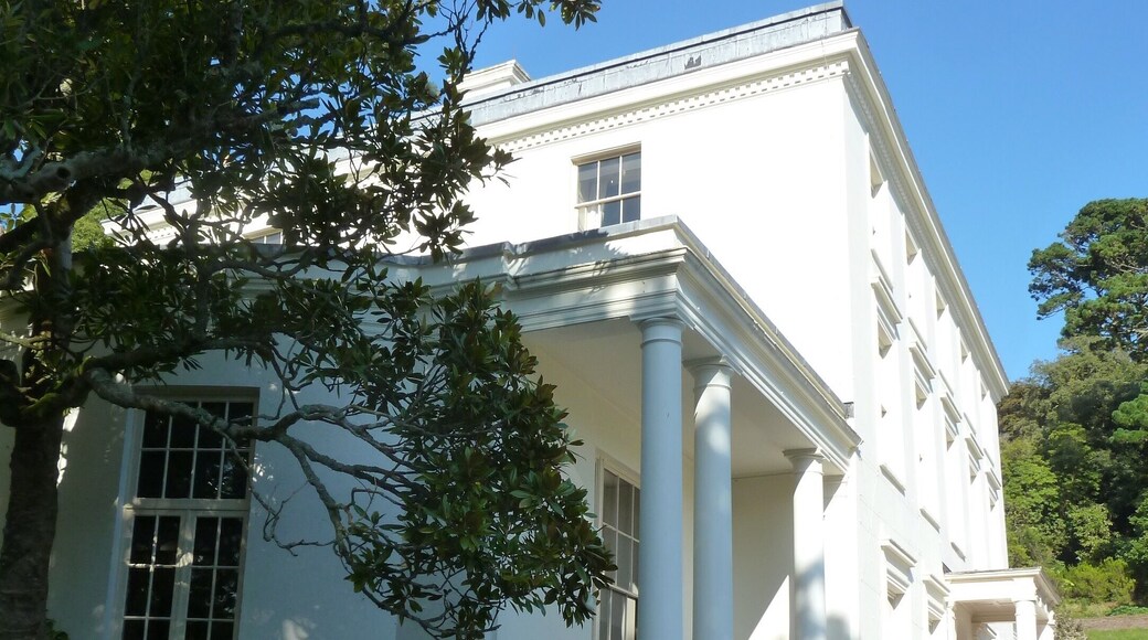 A must for Agatha Christie fans. Perched high on the banks of the river Dart gazing out towards Dartmouth.