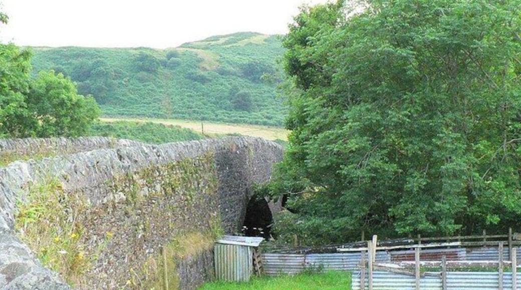 Bridge over the River Add Looking at the north side from the road approaching down Kilmichael Glen