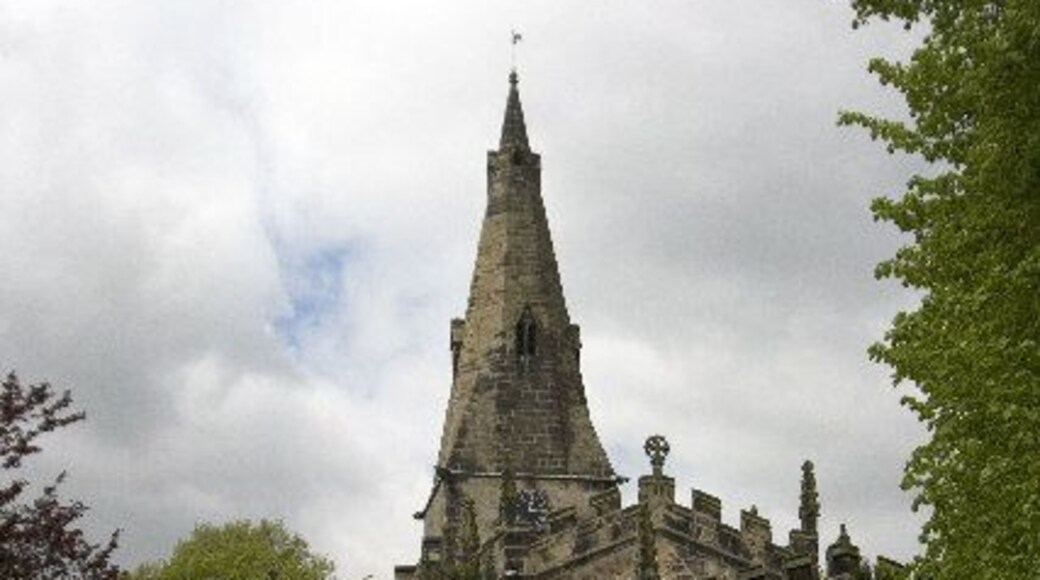 St Clement's parish church, Horsley, Derbyshire, seen from the east