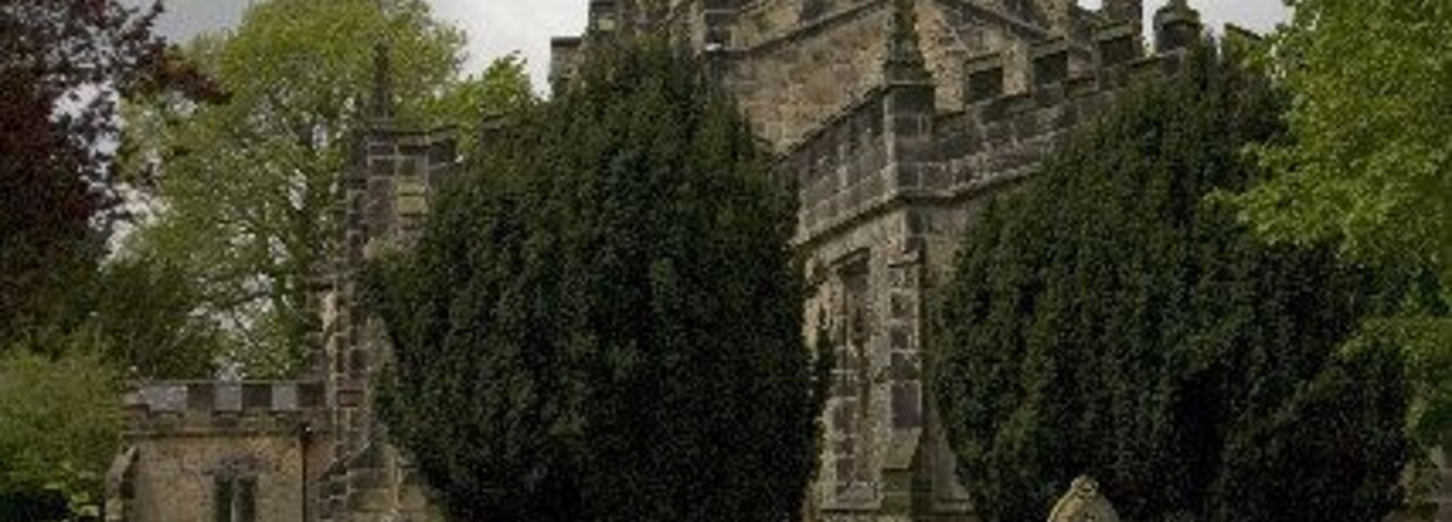 St Clement's parish church, Horsley, Derbyshire, seen from the east