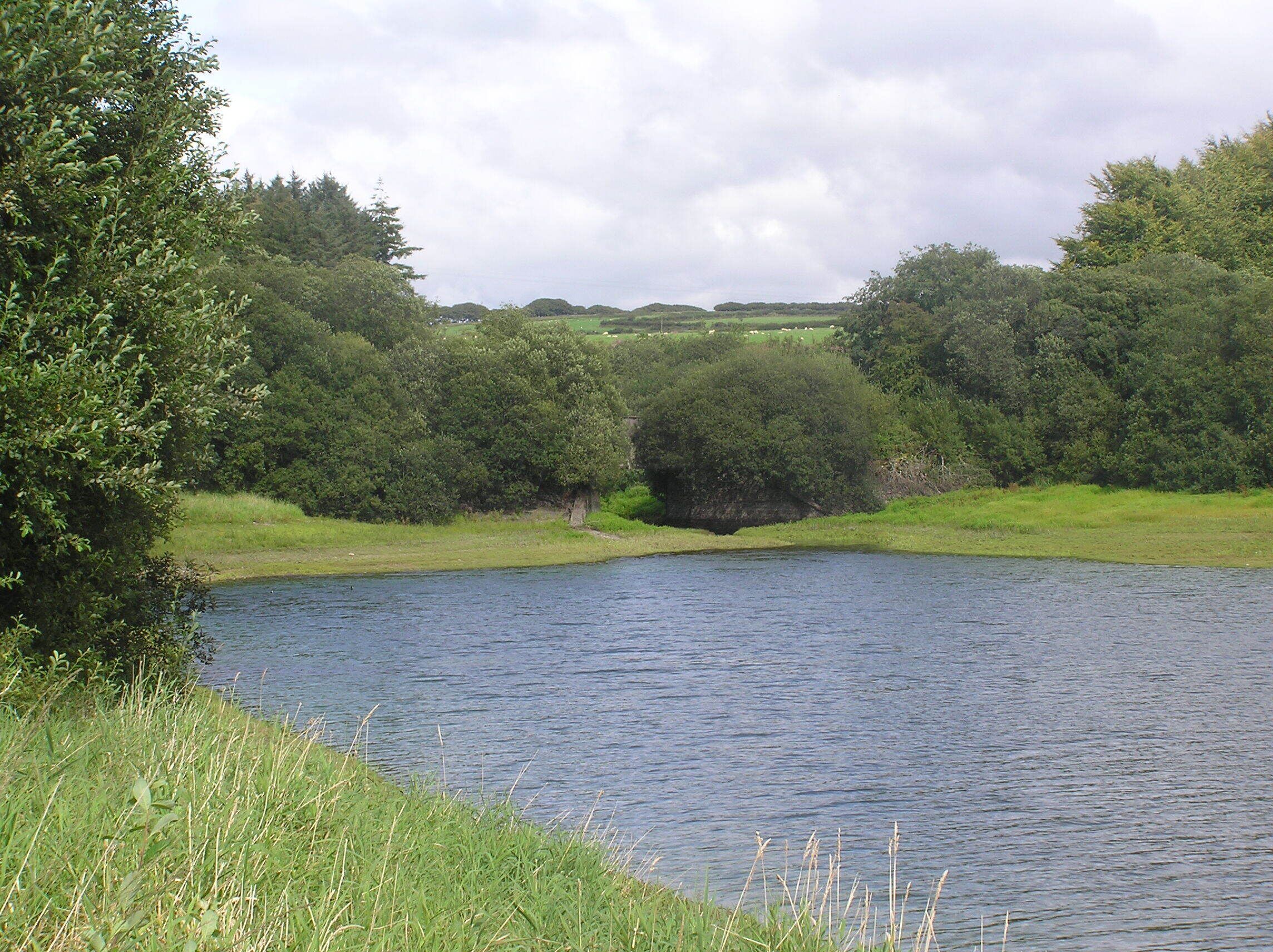 Bridge where the Lynton & Barnstaple Railway passed? August 2011