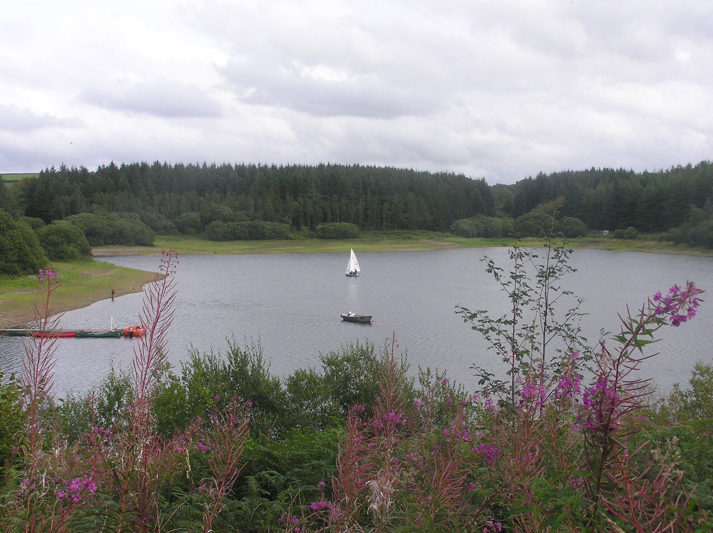 Big lake for one boat.....August 2011