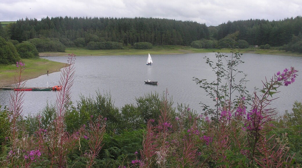 Big lake for one boat.....August 2011