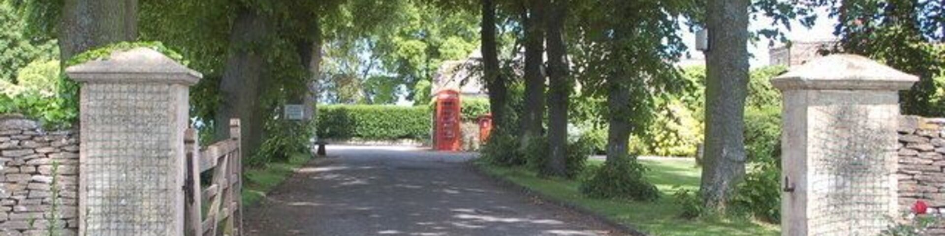 Main Drive to C.W.U.Training Centre, Alvescot.