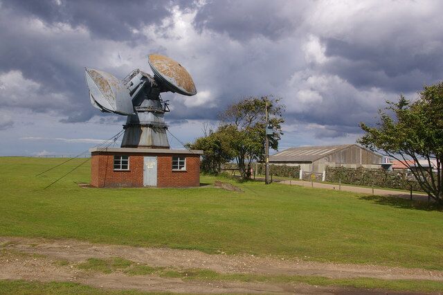 Radar turrett Adjacent to the former Weybourne Camp, a WWII anti-aircraft artillery range.