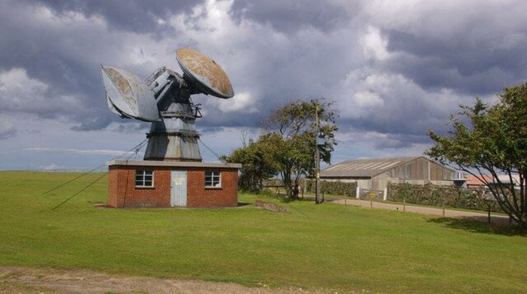 Radar turrett Adjacent to the former Weybourne Camp, a WWII anti-aircraft artillery range.