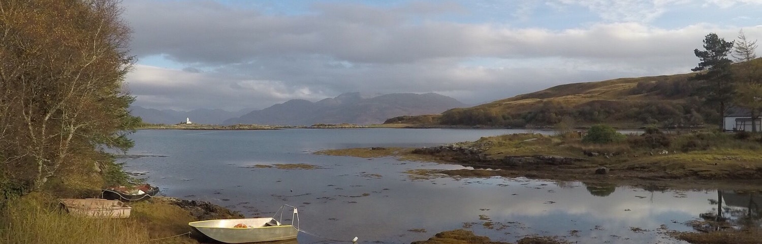 Fantastic view on the approach to the hotel