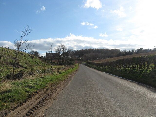 Country road at Old Branxton