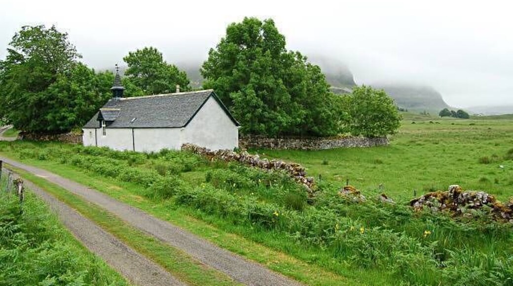 Inchnadamph Church. One of the oldest religious sites in the Highlands.