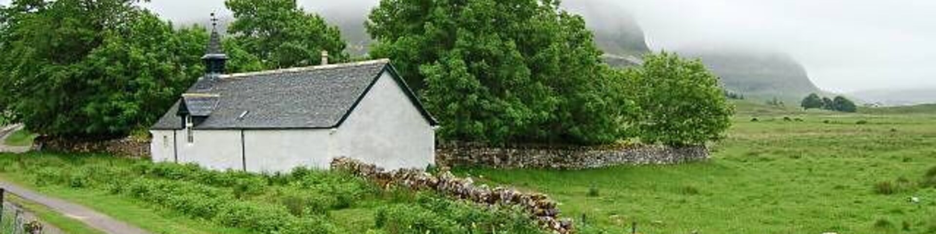 Inchnadamph Church. One of the oldest religious sites in the Highlands.