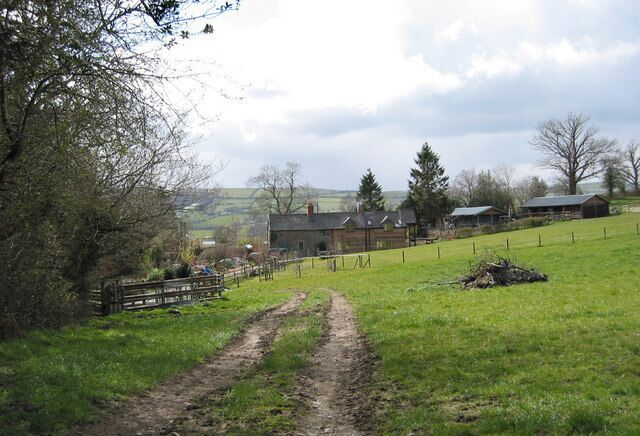 Buildings at Llanerch