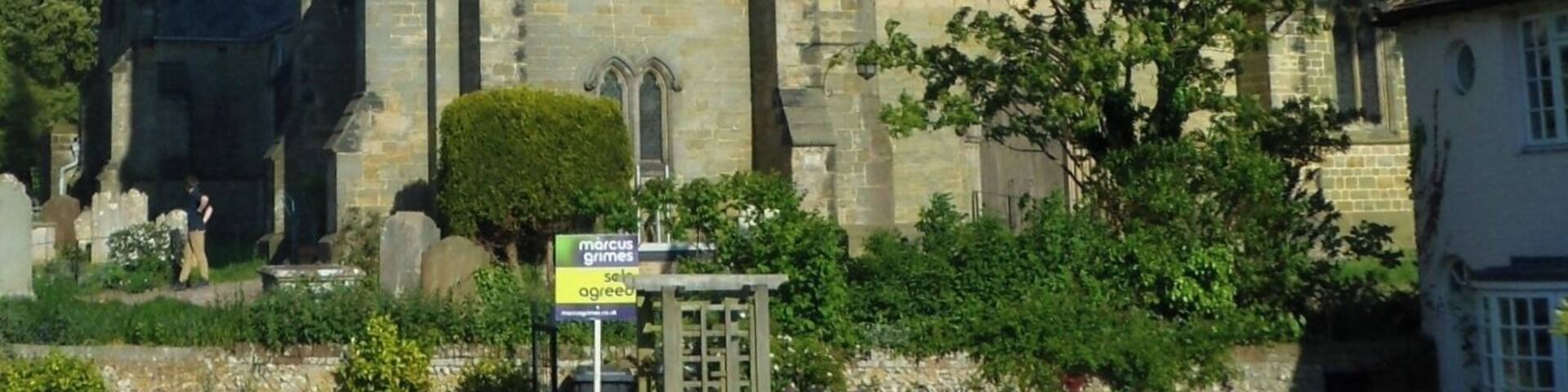Holy Trinity Church, High Street, Hurstpierpoint, District of Mid Sussex, West Sussex, England. Hurstpierpoint's Anglican parish church was built in 1843–45 by Charles Barry. listed at Grade II* by English Heritage (IoE Code 302614)