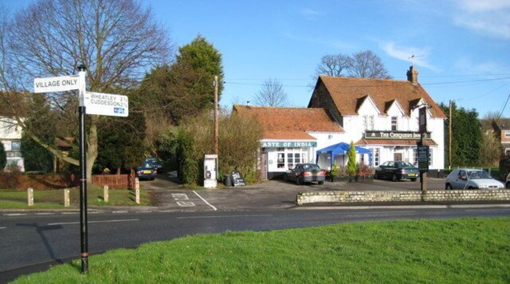 Horspath, Oxfordshire: The Chequers Inn The Chequers Inn is located on The Green, with the attached Taste of India restaurant.