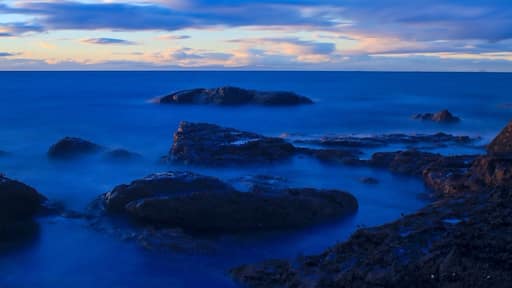 Sunset at Hopeman Beach