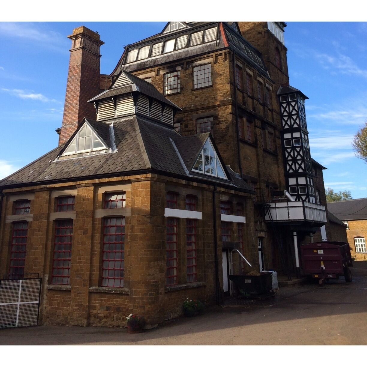 Hook Norton's Victorian tower brewery...