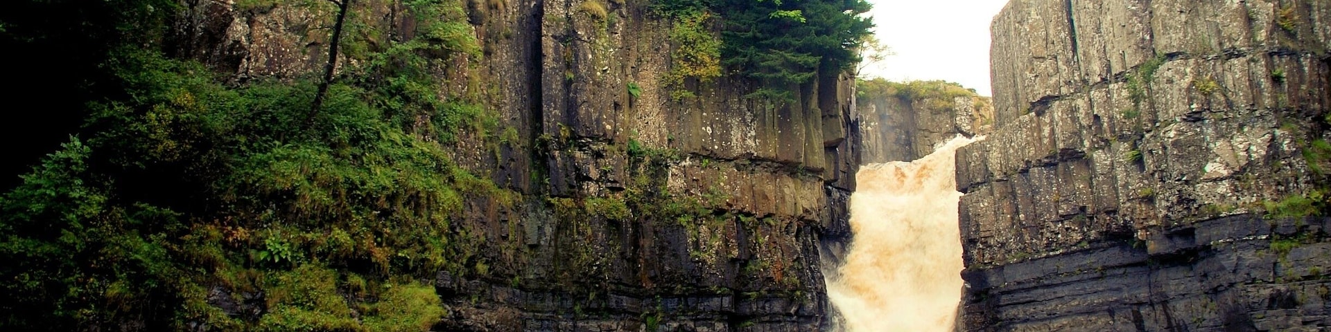 spectacular falls, Northumberland