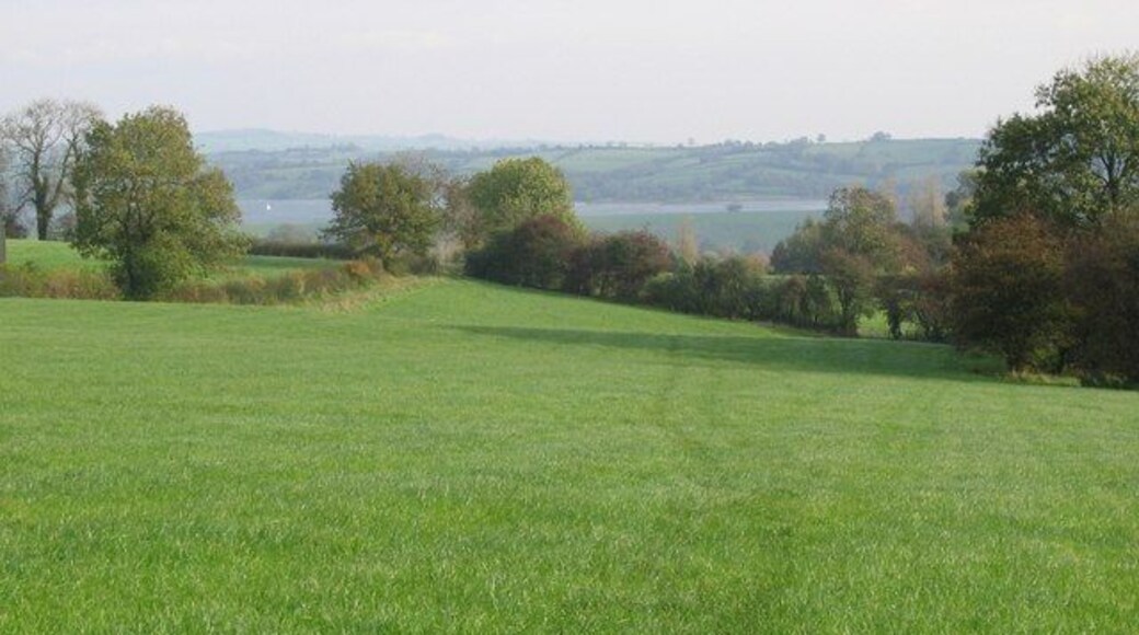 Footpath to Hognaston Carsington Reservoir can just be seen in the distance.
