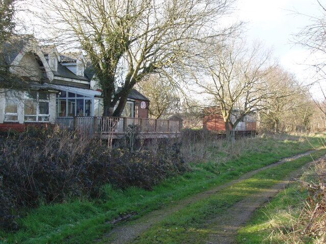 Derelict railway station