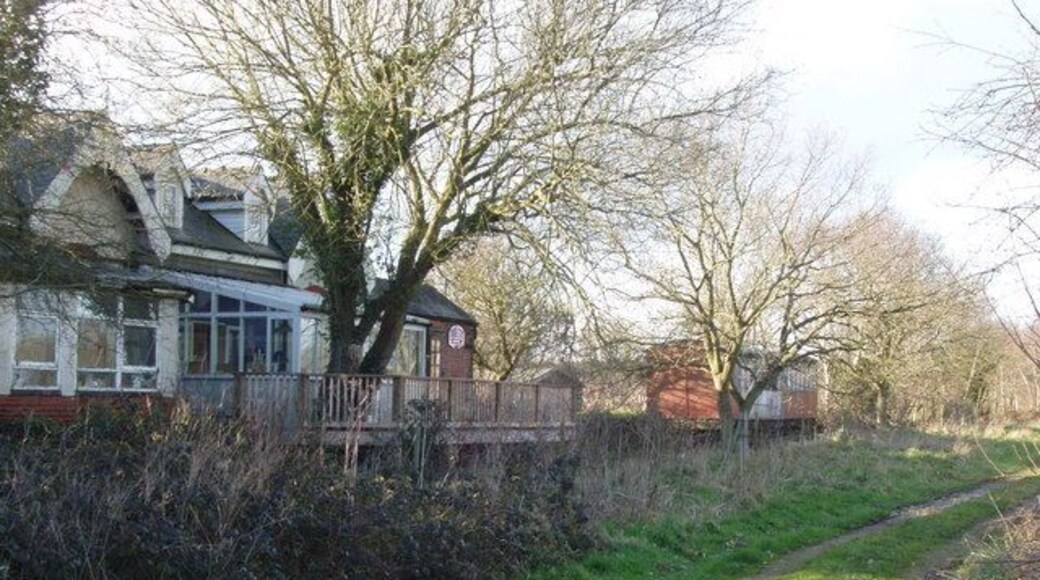 Derelict railway station