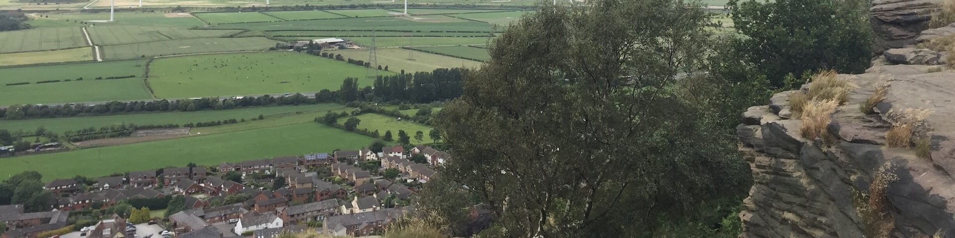 Amazing views.... Helsby Hill