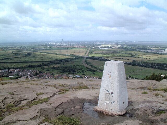 Helsby Hill. view west from the trigpoint