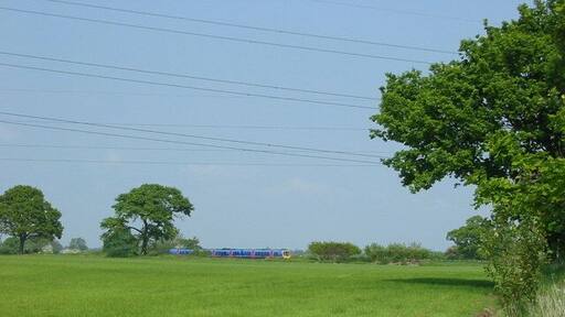 Scarborough train First Transpennine class 185