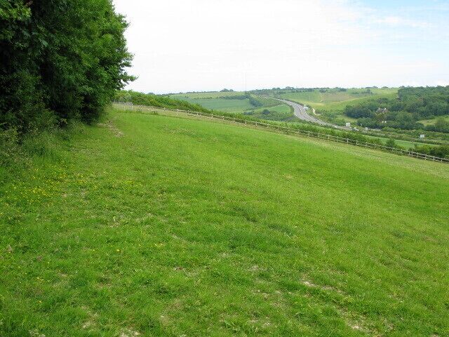 The A20 towards Capel Le Ferne
