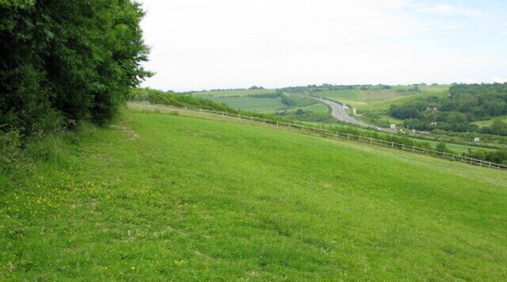 The A20 towards Capel Le Ferne